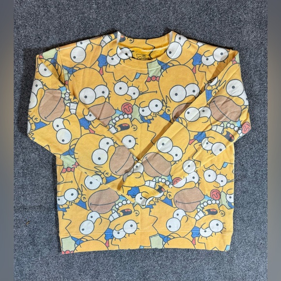 The Simpsons Sweatshirt Unisex Long Sleeve Size M - Picture 3 of 12
